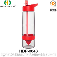 Creative Shape Plastic Fruit Infuser Water Bottle, Cheap BPA Free Tritan Water Bottle (HDP-0848)